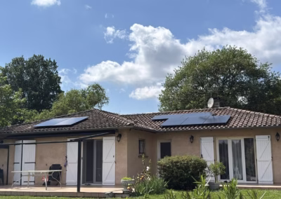 Batterie + Panneaux solaires 6 kWc à Orgueil