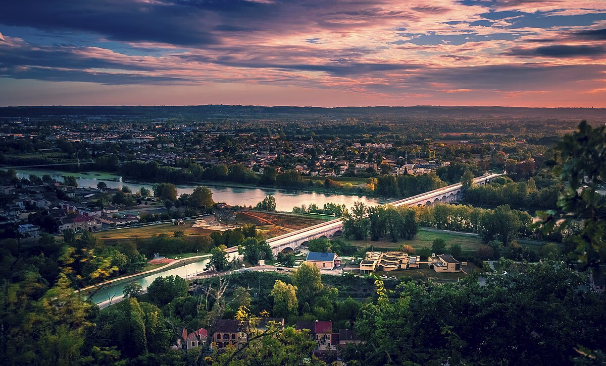 Le Passage près d’Agen, commune du Lot-et-Garonne