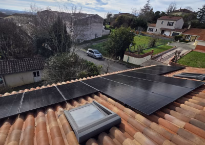 Batterie + panneaux solaires 6,96 kWc à Castelnau-d’Estrétefonds