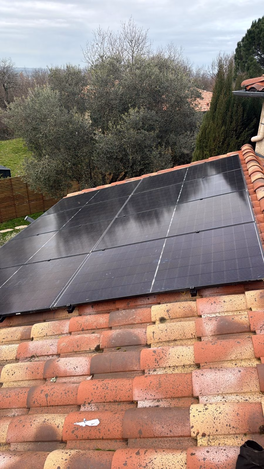 Installation de panneaux solaires de 3,5 kWc avec batterie solaire à Grisolles, Tarn-et-Garonne