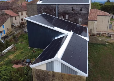 Installation solaire pro │ 130 kWc Gondrin (32)