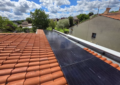 Batterie + Panneaux solaires 5 kWc à Grisolles