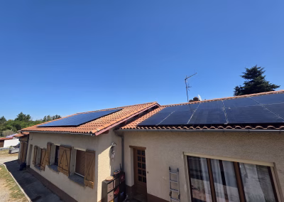 Rénovation panneaux solaires 12 kWc à Ondes