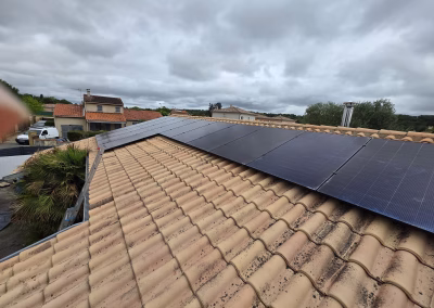 Batterie + Panneaux solaires 7 kWc à Dieupentale